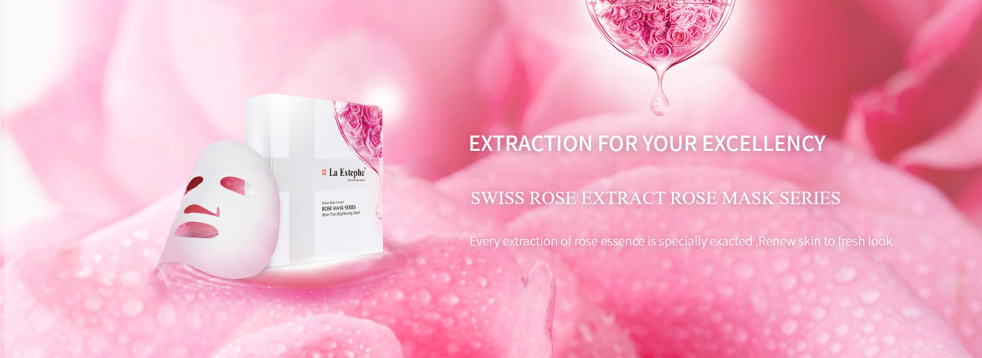 SWISS ROSE EXTRACT ROSE MASK SERIES